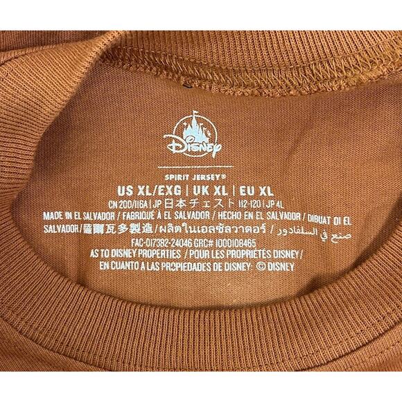 Walt Disney World Mickey Mouse Gingerbread Spirit Jersey Disney Eats Size XL NEW - Picture 8 of 9